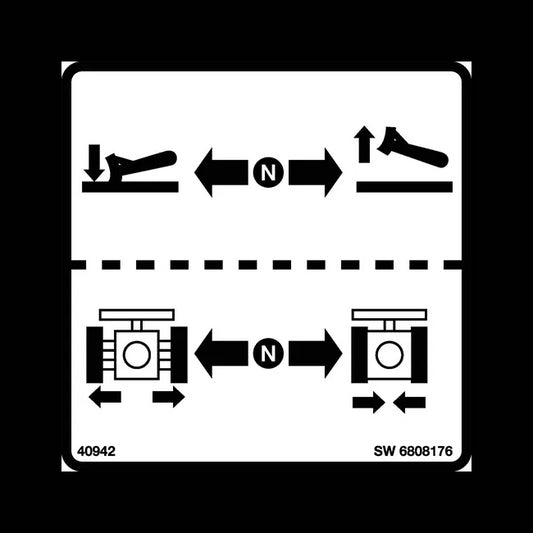 Blade Decal for Excavators, 6808176