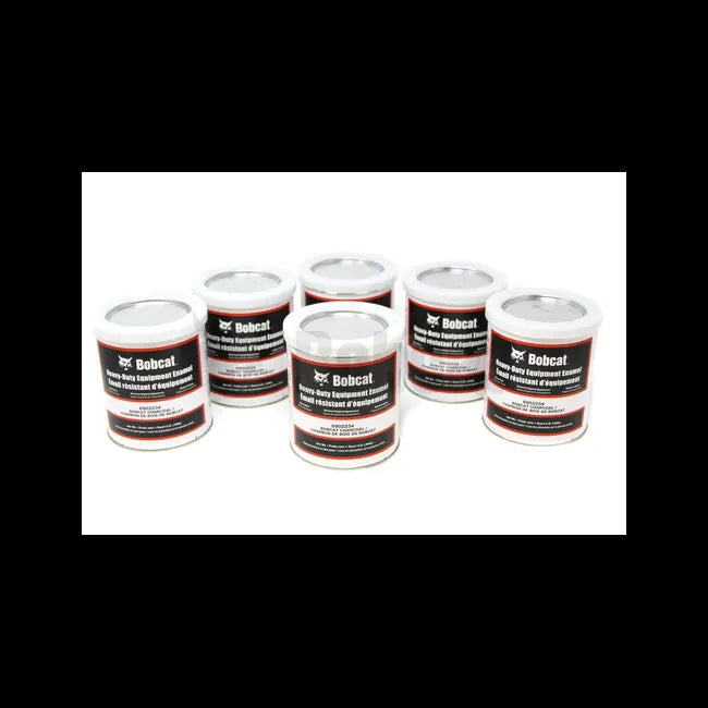 Bobcat Charcoal / Black Paint, Quart, 6902234