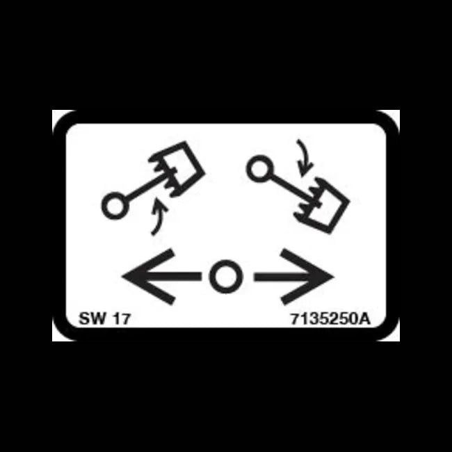 Offset Swing Decal, 7135250