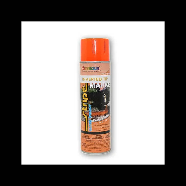 Fluorescent Orange Ground Marking Paint, 7258945